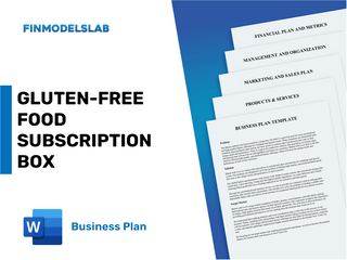 Excel financial model