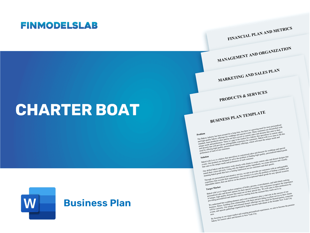 boat charter business plan