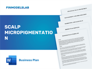 Excel financial model