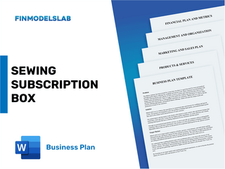 Excel financial model