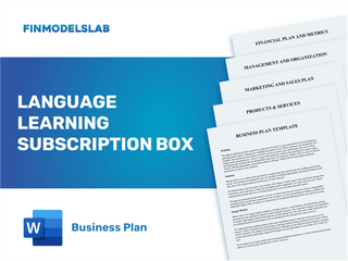 Excel financial model