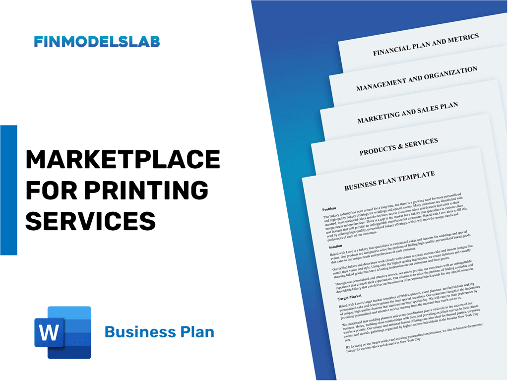 printing services business plan