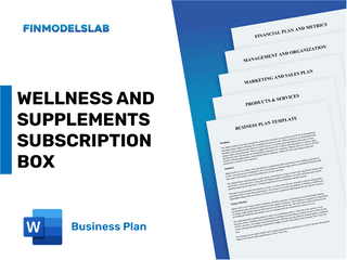 Excel financial model