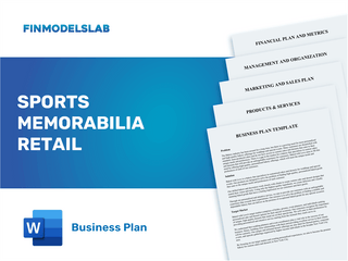 Excel financial model