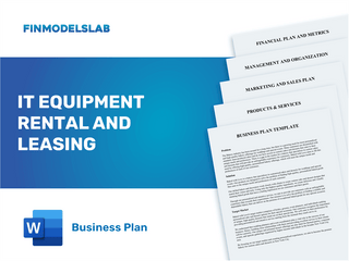 Excel financial model