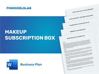 Excel financial model