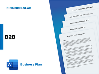 Excel financial model