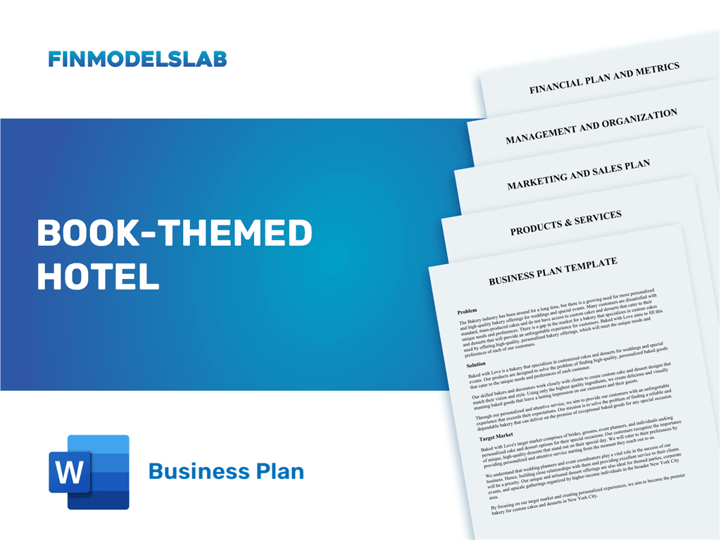 Excel financial model