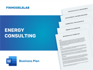 Excel financial model