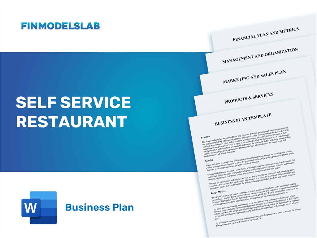 Excel financial model