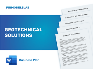 Excel financial model