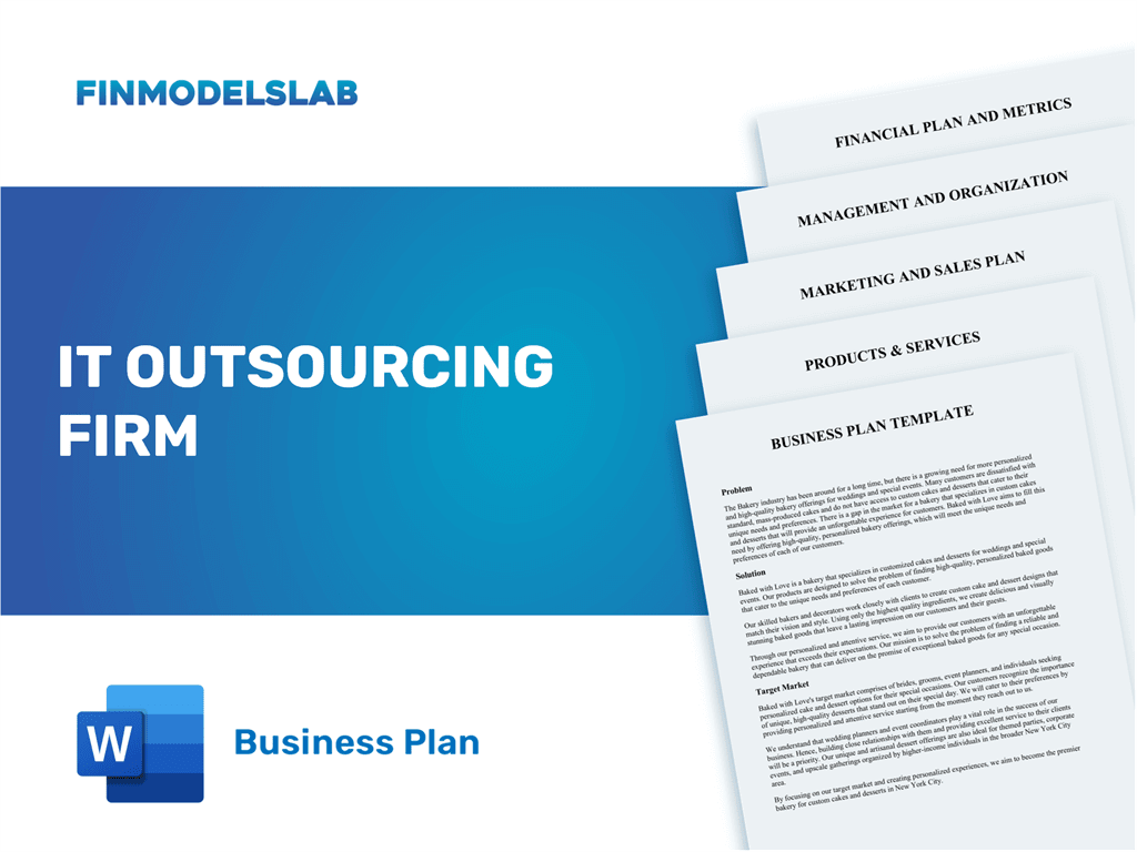 outsourcing business plan pdf