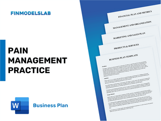 Excel financial model