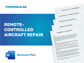 Excel financial model