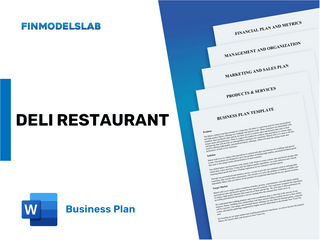 Excel financial model