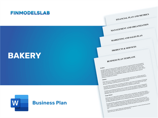 Excel financial model