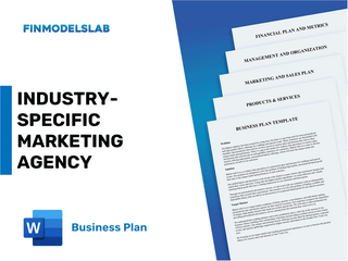 Excel financial model