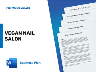 Excel financial model