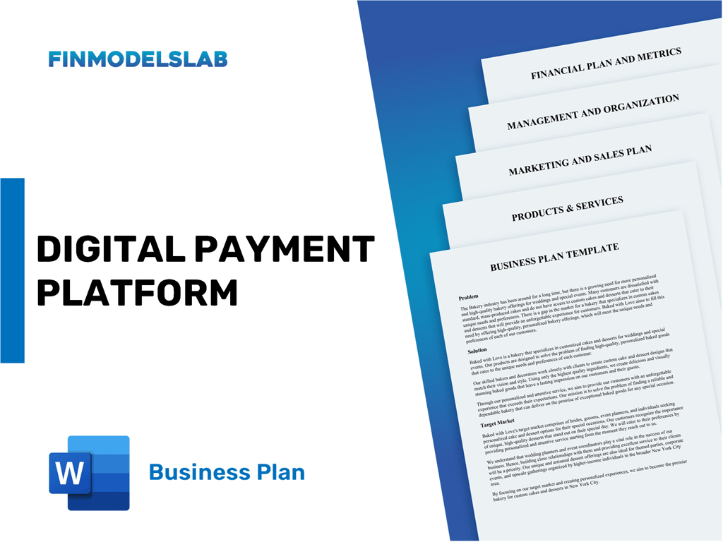 business plan for payment service provider