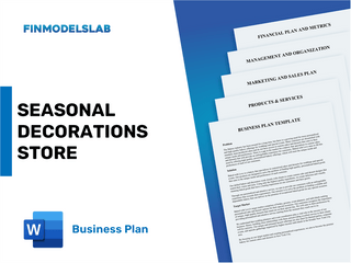 Excel financial model