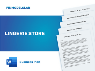 SWOT Analysis for a Lingerie Shop (Example) - SharpSheets