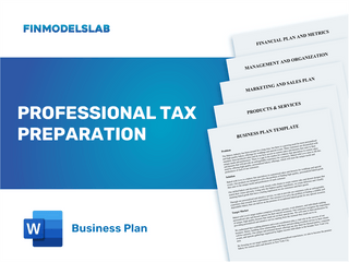 Excel financial model