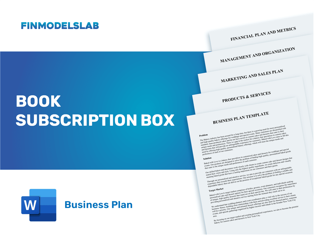 Excel financial model