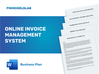 Excel financial model