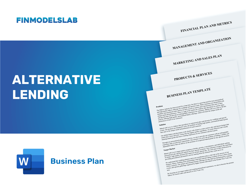 Excel financial model