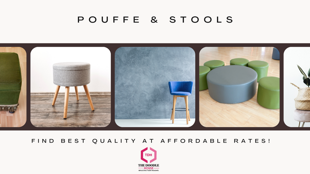 Pouffe & Stools by The Doodle House