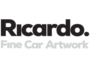 Road Cars Prints - Ricardo. Fine Car ArtWork