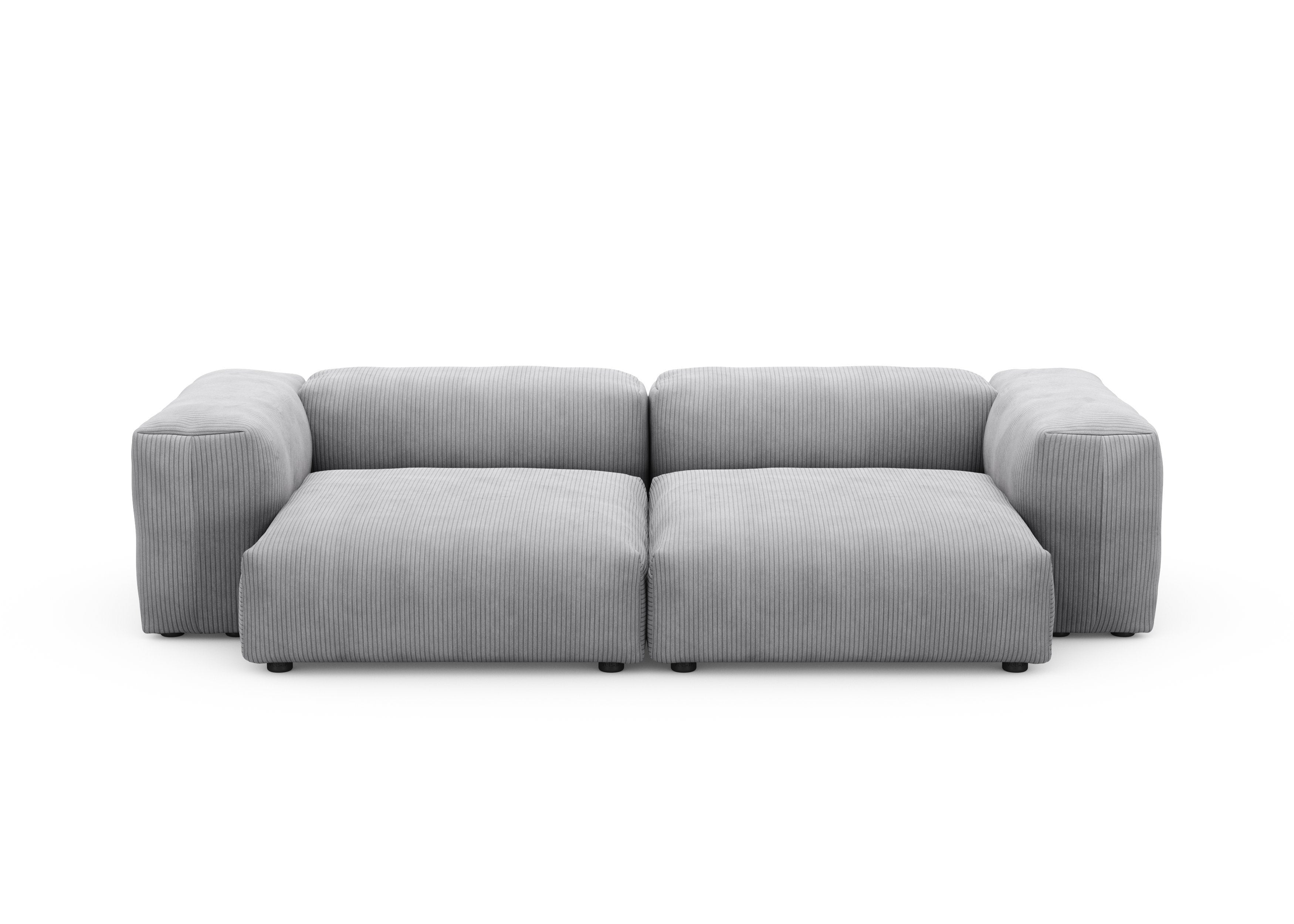 Vetsak Two Seat Sofa L Cord Velours Light Grey Vetsak® 8800