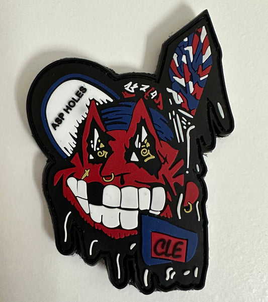 Major League Mohawk PVC Patch