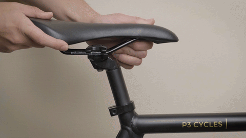 Bicycle seat position adjustment