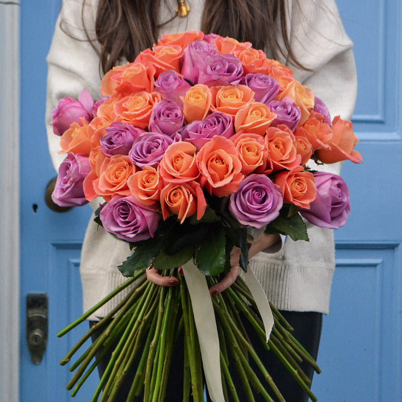 orange roses bouquet