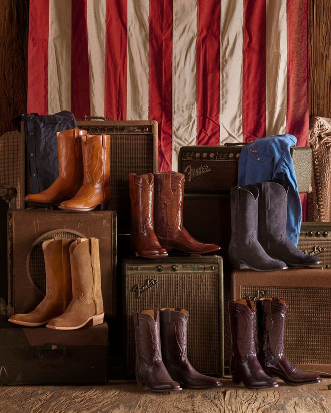 Chris Stapleton and Lucchese Go Classic