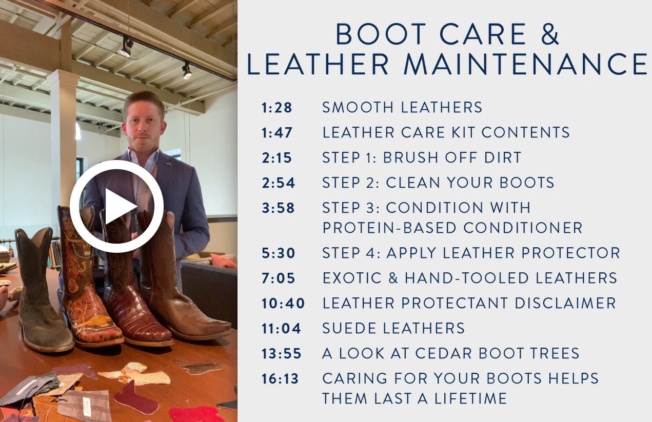 Boot Care - Lucchese