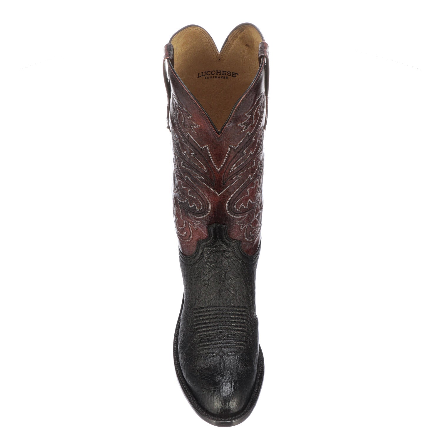 ルケーシー ブーツ Lucchese L6608 Black Cherry - ブーツ