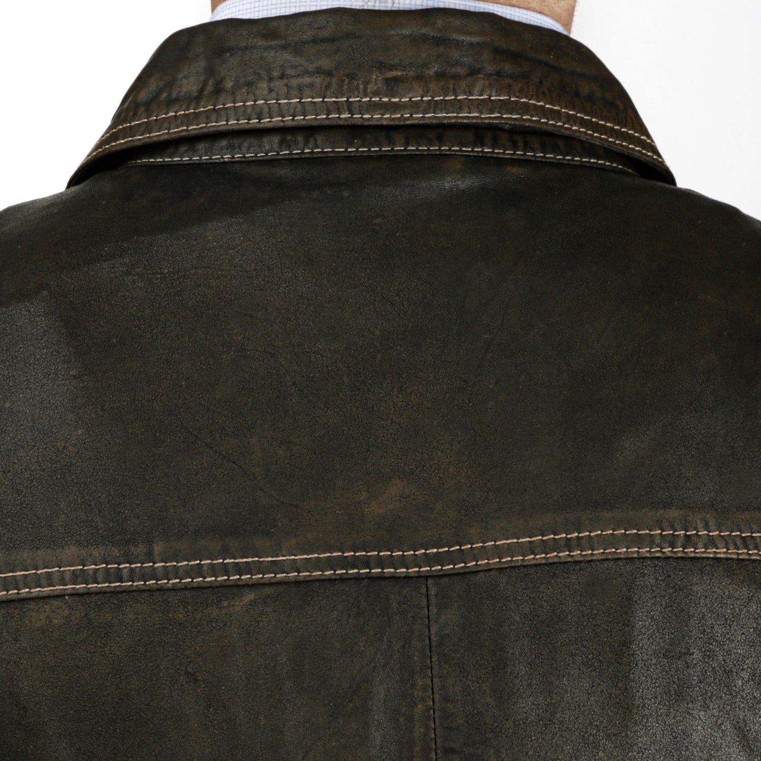 Rough Out Leather Jacket - Lucchese