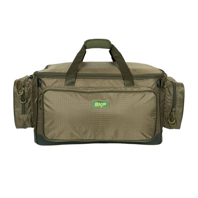 Carp Fishing Large Carryall Holdall Tackle Bag + Tackle Box & Termial  Tackle Set