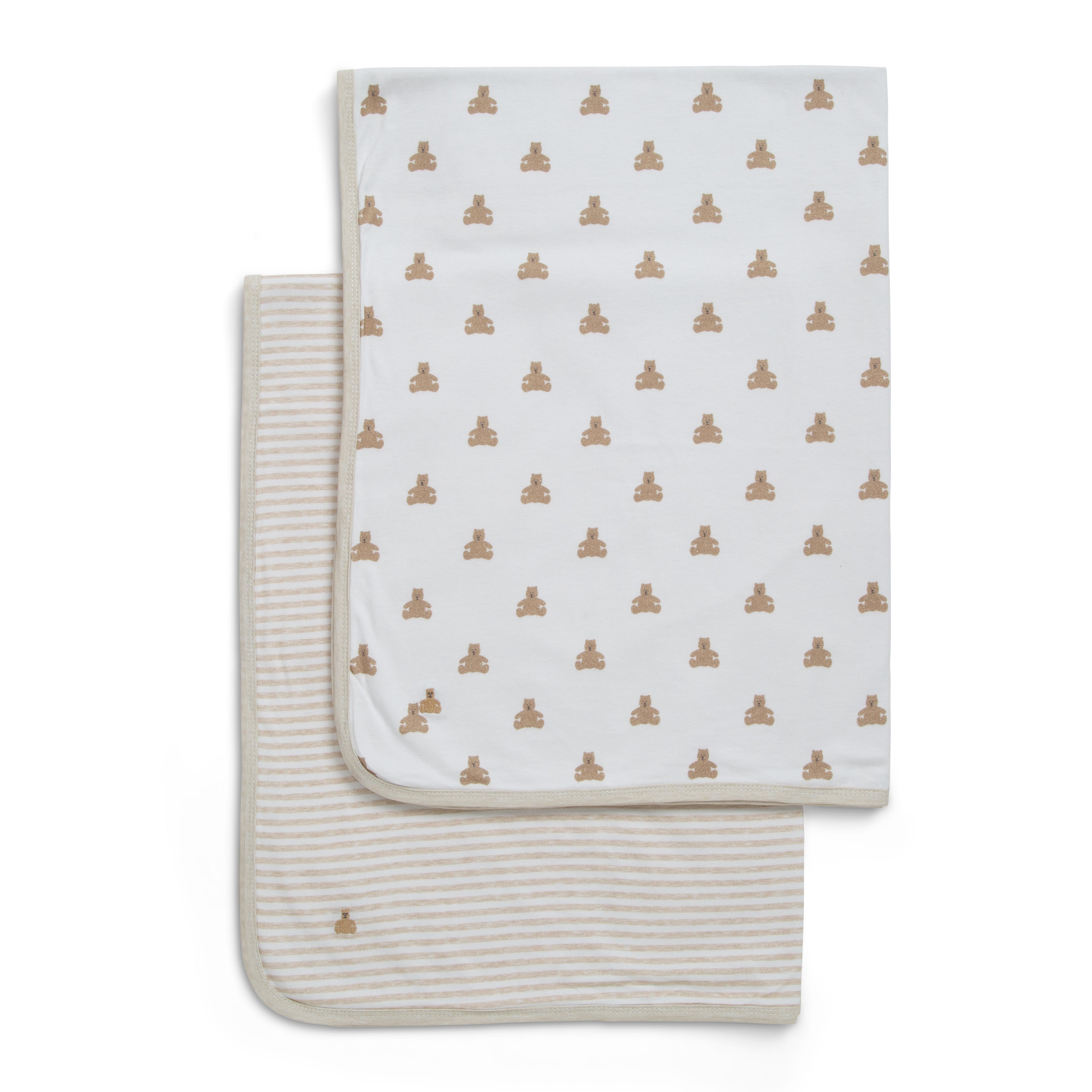 babyGap Reversible 100% Organic Cotton Blankets - 2 Pack