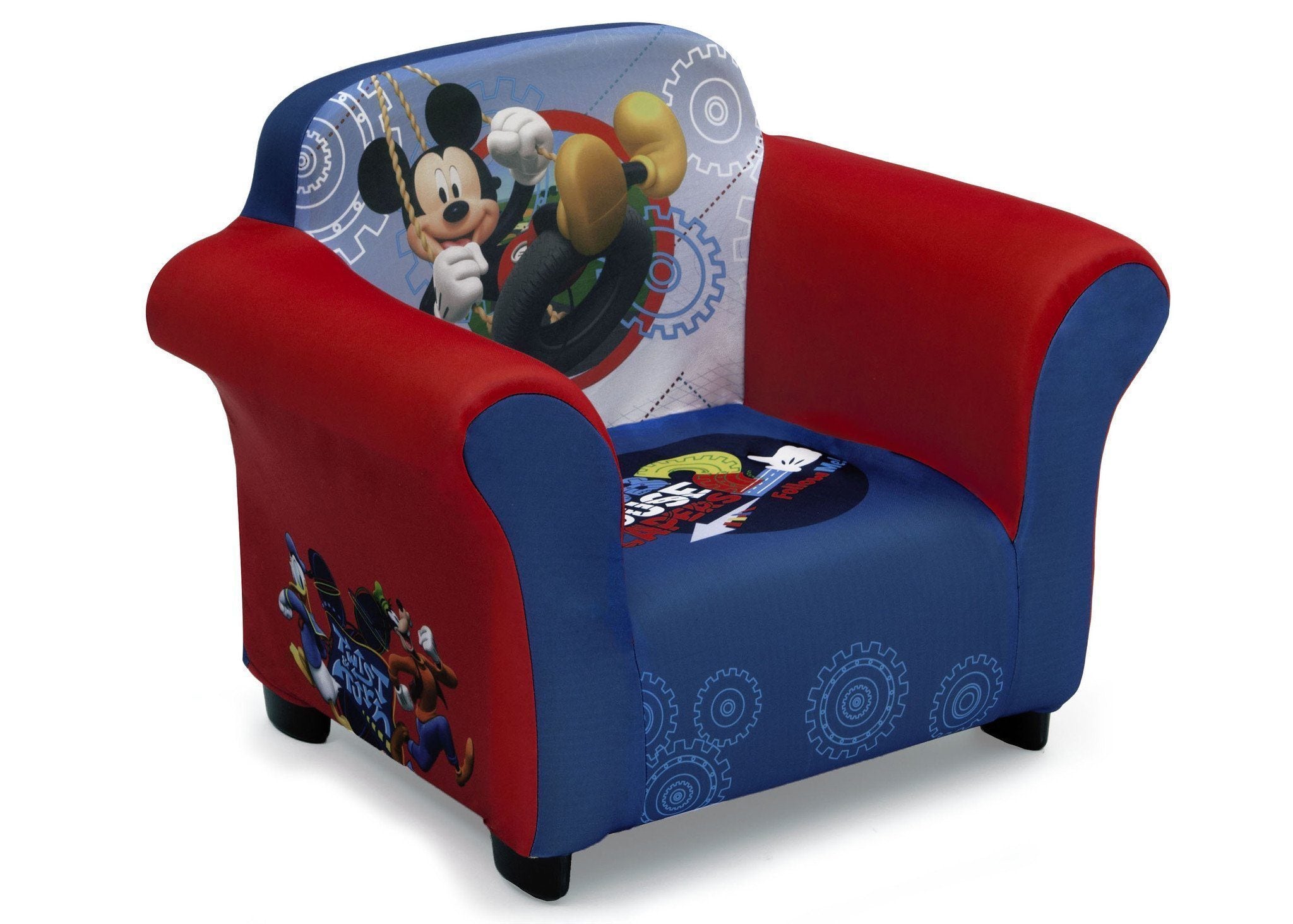 Mickey Mouse Upholstered Chair (with Sculpted Plastic Frame) | Delta