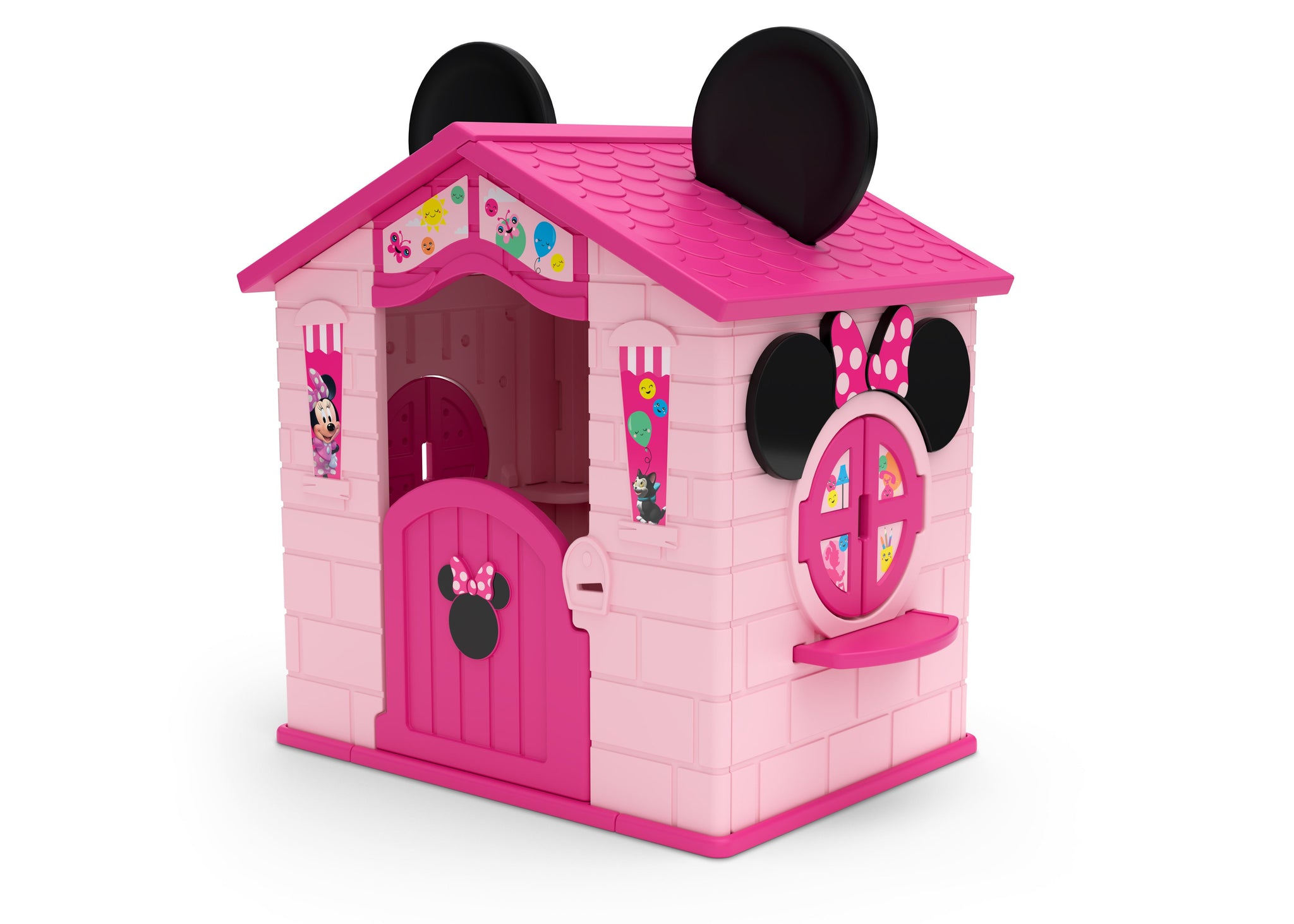 Minnie Mouse Plastic Indoor/Outdoor Playhouse with Easy Assembly ...