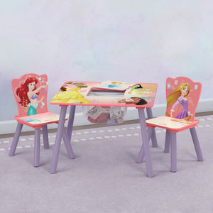 Voeding Ga trouwen Ordelijk Princess Table and Chair Set with Storage - Delta Children