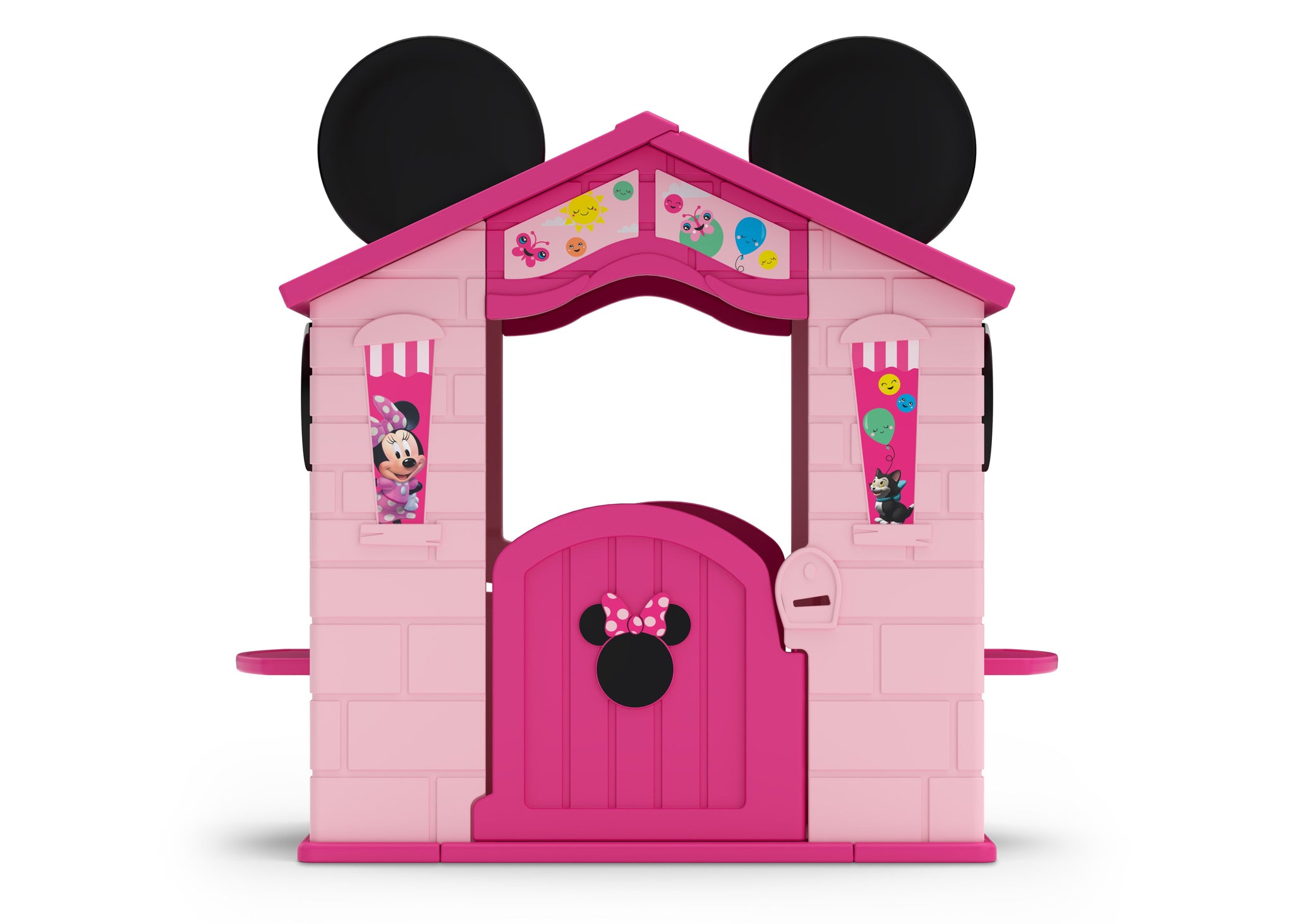 Minnie Mouse Plastic Indoor/Outdoor Playhouse with Easy Assembly ...