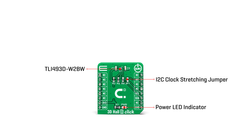 3D Hall 8 Click Board™