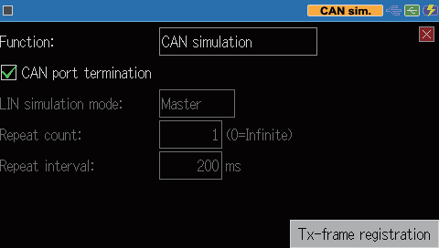 Lineeye LE-170SA CAN/LIN Monitor - Simulation Function - Debug Store UK