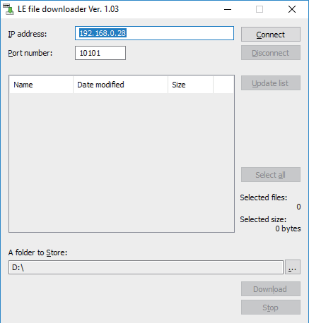 Lineeye LE-3500XR  Multi-Protocol Analyser File Downloader Setup - Debug Store UK