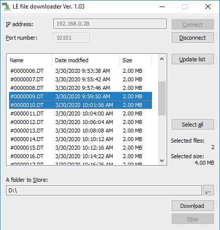 Lineeye LE-3500XR  Multi-Protocol Analyser File Downloader - Debug Store UK