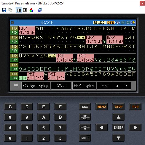 Lineeye-LE-3500XR Remote Keyboard Emulation - Debug Store UK